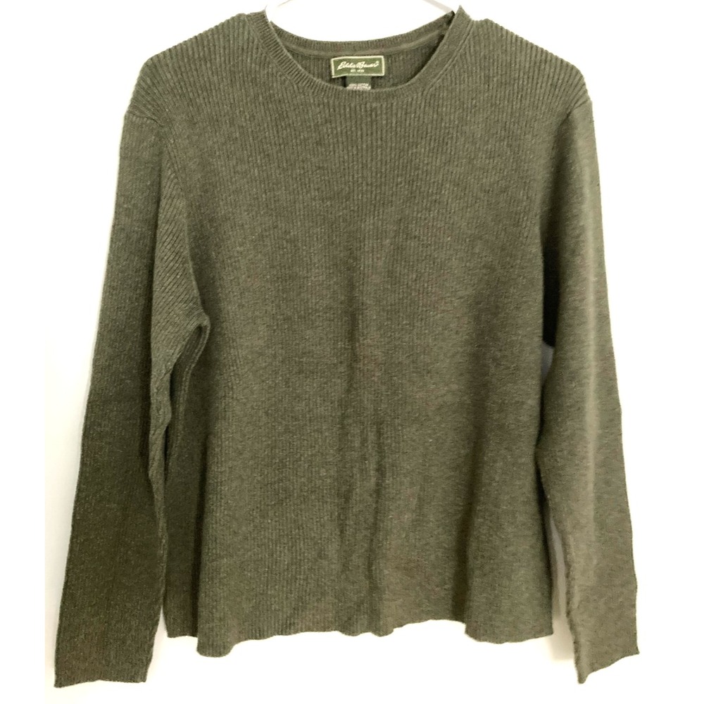 Eddie Bauer Sweater Women 2XL Undersized Cotton Crew Neck Pullover Australia